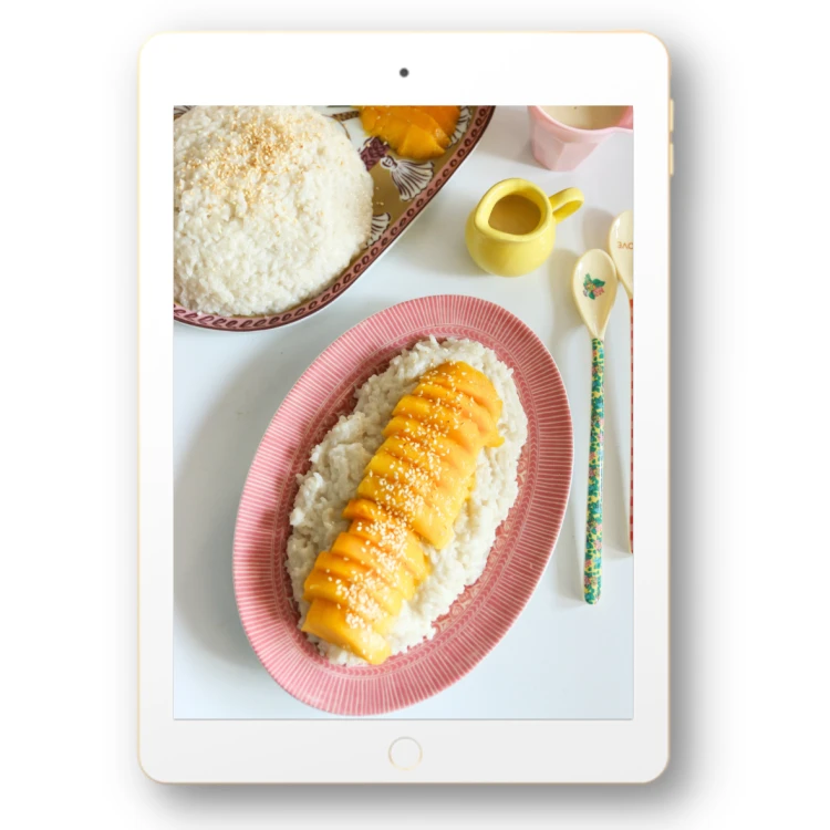 mango sticky rice przepis